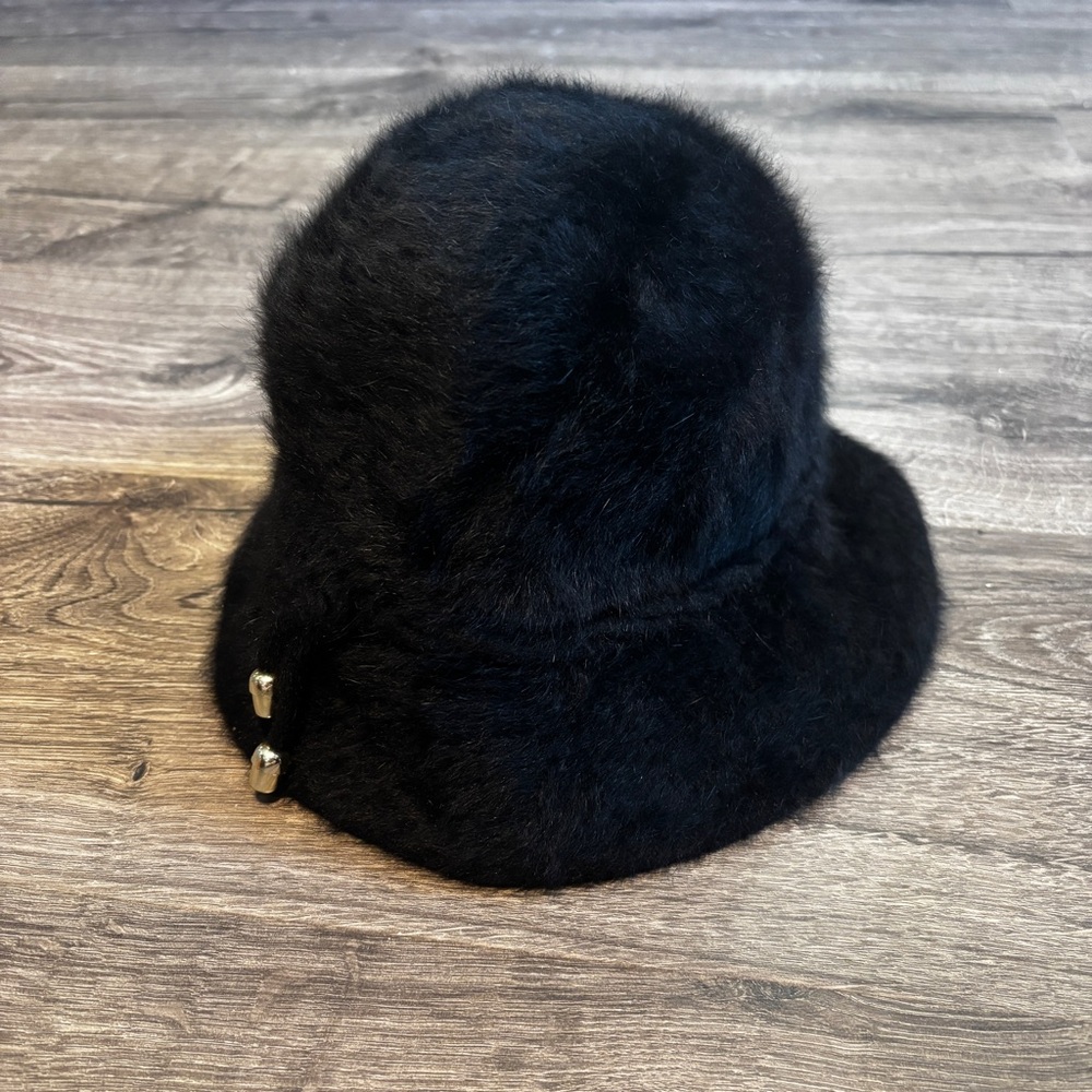 Kangol Black Women's Fur Hat